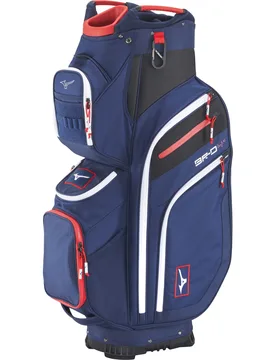 Mizuno Cartbag BR-D4, navy/rot - Mizuno - FashionsVida