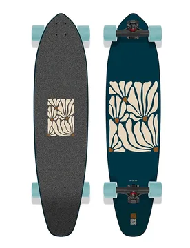 Longboard Kicktail 37.85´´x9.3´´ Avec Des Fleurs One Size unisex - Long Island - FashionsVida