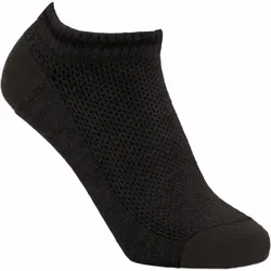 Extra Roomy Coolmax® Seam‑free Trainer Socks - Black - Size: L