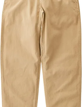 Pantalon décontracté en coton biologique - Pant Chino en Coton - Taille M - Beige - Gramicci - FashionsVida