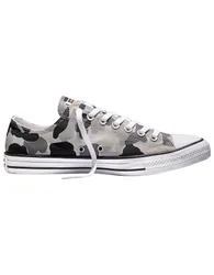 Sneakers basses en toile - Chuck Taylor All Star Low Camo Light Grey/Grey Area - Taille 43 - Gris