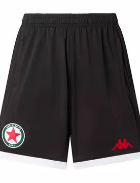 Short Red Star FC Mixiozip Pro 2025/26 - Noir - male - Size: S - Kappa - FashionsVida