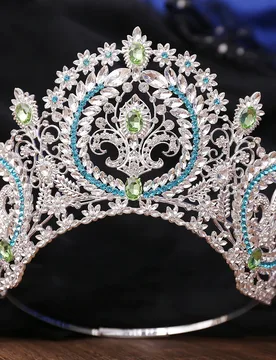 Miss Teen Earth 2023 for Pageant Big Alloy Crown Adjustable Headband Wedding Party Jewelry Hair Accessories - Aliexpress - FashionsVida
