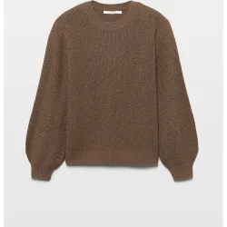Jersey de mujer con chenilla