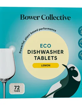 Dishwasher Tablets - Lemon - 72 Tabs - Bower Collective - FashionsVida