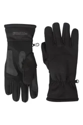 Extreme' Womens Ski Gloves With Textured Palm Waterproof Black