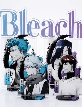 Anime Bleach Acrylic Stand Figure Ichigo Kurosaki Rukia Hitsugaya Sumi-e Ink Style Model Desk Plate Decor Gift Keychain - Aliexpress - FashionsVida