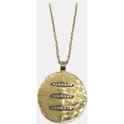Colgante de oro y diamantes