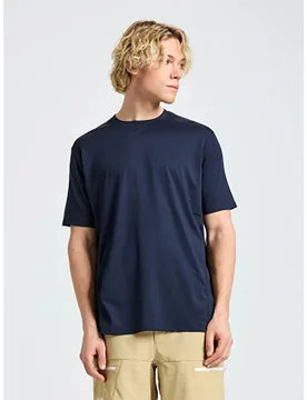Crew Sunblock 2.0 Uv Short Sleeve T-shirt Dark Navy XS Men - SLAM - FashionsVida