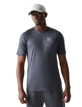 Maglietta A Maniche Corte Mlb Core Plus New York Yankees Dark Grey L - New era - FashionsVida