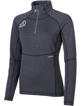 Momhill 1/2 zip forro polar mujer Gris (XS) - Ternua - FashionsVida