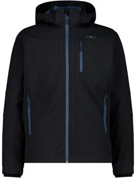 Man jacket zip hood chaqueta softshell hombre Gris (56) - CMP - FashionsVida