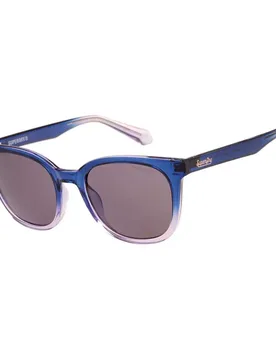 Lunettes De Soleil Sds-5032-153 Crystal Indigo Blue / Lavender Fade Solid Smoke/CAT3 unisex - Superdry - FashionsVida