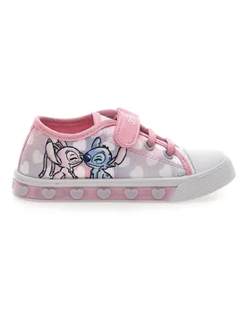 Sneaker rosa con luci D14450 27 - Stitch - FashionsVida