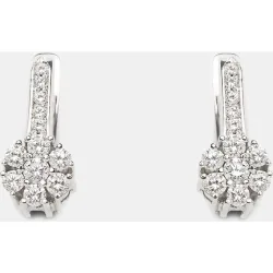 Pendientes de oro y diamantes