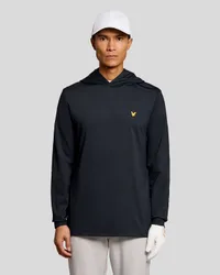 Men's Golf Performance Hooded Midlayer in Navy