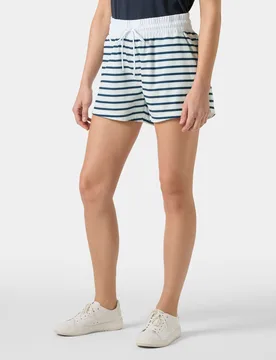 Women's Thalia Shorts White L - White Navy Blue - Female - Helly Hansen - FashionsVida