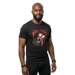 Maglietta A Maniche Corte To Ride Lion Black