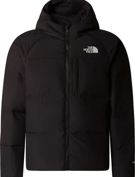 Warme Daunenjacke B North Down Hooded Jacket TNF Black Kindergröße 115-119 schwarz - The North Face - FashionsVida