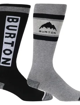 Chaussettes Weekend Midweight 2 Paires True Black EU 38-42 - Burton - FashionsVida