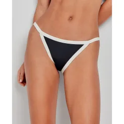 Braguita bikini clásica con bordes a contraste