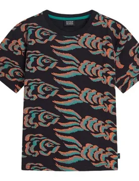 Maglietta A Maniche Corte 183372 Flying Fish Meteorite 14 Anni - Scotch & Soda - FashionsVida