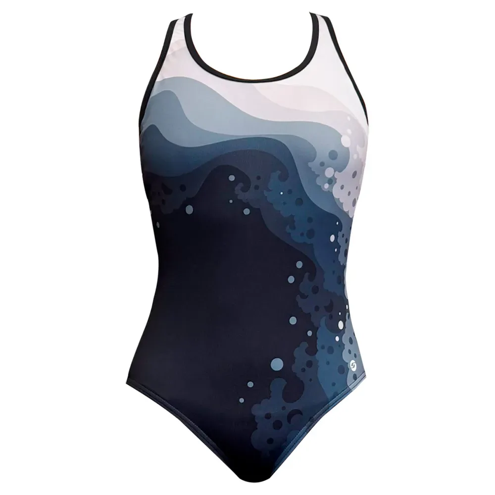 Singapur Race Back Swimsuit Black 36 Women - Ras - FashionsVida