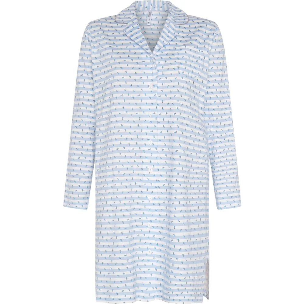 Camisón de mujer rayas flores abierto - Lohe - FashionsVida