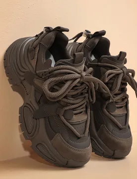 Nuevos zapatos de mujer con cuña y suela gruesa que aumentan la altura, zapatos casuales de mujer versátiles con malla transpirable, zapatillas depo - Shein - FashionsVida