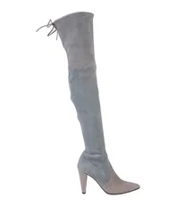 Stiefel Damen Maulwurfsgrau 35,35.5 Damen