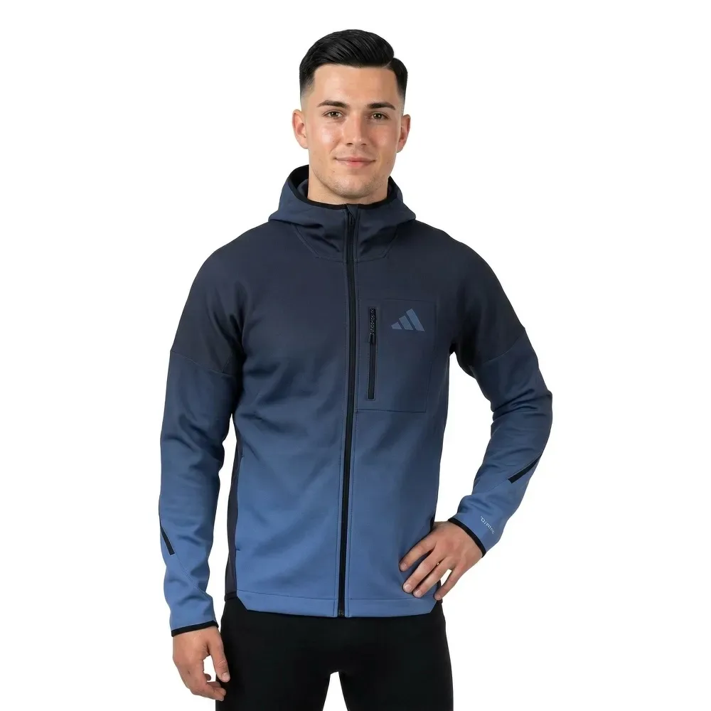 Terrex Xperior Clima365 Light Windweave Jacket Legend Ink / Ray Blue L Men - Adidas - FashionsVida