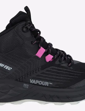 Fuse Trail Mid Waterproof Womens - Black - Size Uk 7 - Hi-tec - FashionsVida