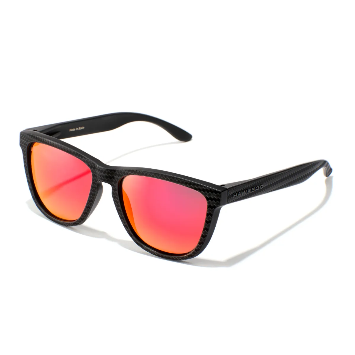Gafas de sol One Raw Carbon Fiber - Polarized Black Ruby - Hawkers - FashionsVida