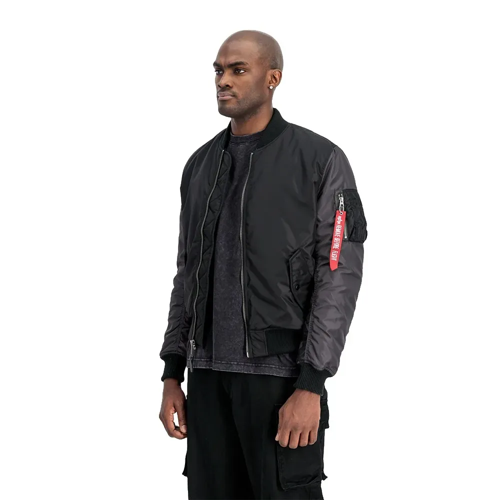 Industries Giacca Ma-1 Camo Black S - ALPHA - FashionsVida