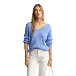 Pull à Col En V 4805460 Hydrangea Blue XL