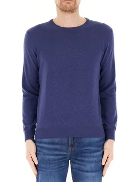 Maglione lana cashmere BLU L - PREMODE - FashionsVida