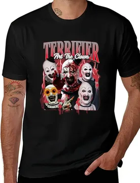 Terrifier Art The Clown T-Shirt Industrial Work Tee Shirt - Aliexpress - FashionsVida