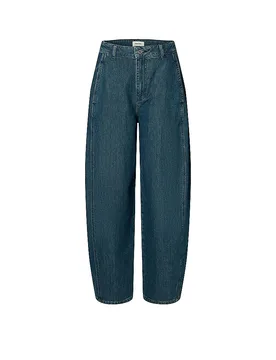 Jeans Balloon Fit SLWBARREL bleu 28/L32 - Selected Femme - FashionsVida
