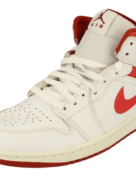 Air Jordan 1 Mid Se Mens Trainers White - Size Uk 11 - Nike - FashionsVida