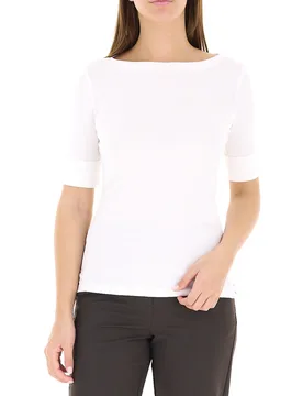 T-shirt scollo a barchetta LAUREN BIANCO XL - Ralph Lauren - FashionsVida
