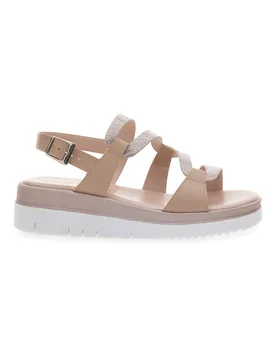 Sandali Cipria Con Cinturino Sling-back Cafe' Cost 4209 38 - CAFÈ COST - FashionsVida