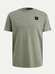 T-Shirt mit Badge Grün XL