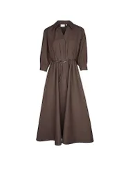 COMMA Midikleid braun 42 damen