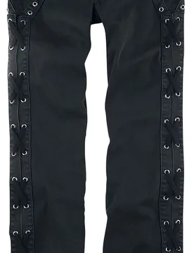Gothic Jeans - Pete - W32L32 bis W40L34 - für Männer - Größe W33L34 - schwarz - Männer - male - Gothicana by EMP - FashionsVida