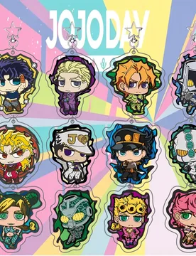 Anime JoJo's Bizarre Adventure Giorno Bruno Dio New 6cm Acrylic Stand keychain Figure Cosplay Props Desktop Decor Birthday Gift - Aliexpress - FashionsVida