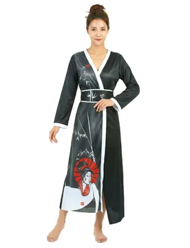 WIDMANN Geisha Kostüm schwarz-rot - Widmann - FashionsVida