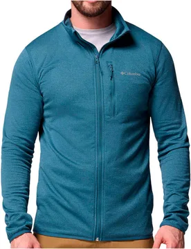 Essential hike grid chaqueta softshell hombre Azul (S) - Columbia - FashionsVida