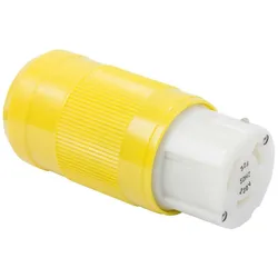 Female Connector 32 A 230v Yellow One Size unisex
