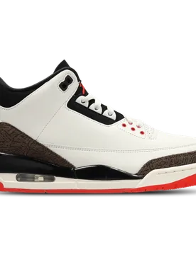 Retro 3 "world's Best Dad" Men's Sneakers - White - Size 11 - Leather - White - Size: 11 - Jordan - FashionsVida