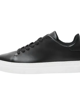 Baskets David Chunky Leather Black EU 40 - Selected - FashionsVida